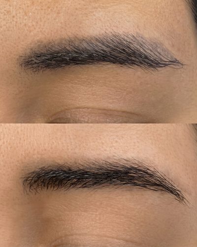 Augenbrauen-Korrektur und Refresh bestehender Permanent-Make-up-Pigmentierung – Beauty Boulevard Frankenthal