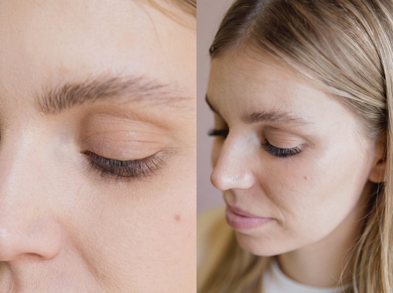 Wimpernlifting Ergebnis in Frankenthal – natürlich geschwungene, geöffnete Wimpern aus Nahaufnahme, Beauty Boulevard